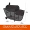 Modern Leisure Chalet Chimney Smoker Charcoal Grill Cover, 67 in. L x 26 in. W x 5 in. H, Black 2981 - alternate 2